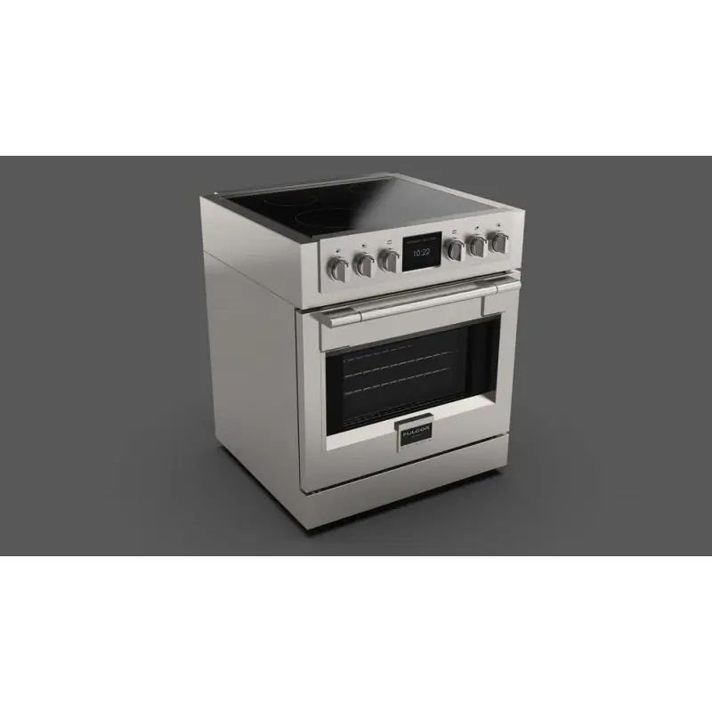 Promo Stagionale Fulgor Cucina Sofia FSRC 3004 P MI MK 2F X con forno pirolitico e piano a induzione finitura inox da 75.6 cm