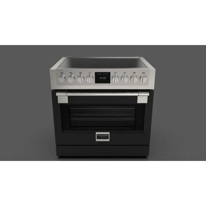 Promo Stagionale Fulgor Cucina Sofia FSRC 3605 P MI MK 2F MBK con forno multifunzione pirolitico e piano a induzione finitura nero da 91 cm