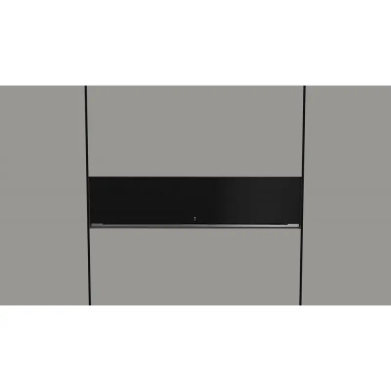 Prezzo Ridotto Fulgor Cassetto portaoggetti FD 150 BK finitura vetro nero da 60 cm