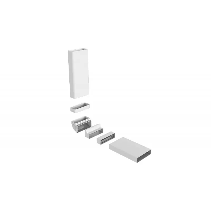 Bestseller Fulgor Kit tubazione FDUCTKIT ARIA+ finitura bianco opaco