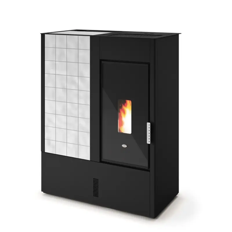 Eva Calòr Stufa a pellet a convezione naturale COSTANZA 9016003400 finitura bianco Compra Online