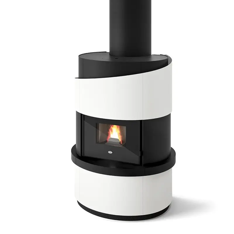 Saldi Eva Calòr Stufa a pellet DANTE 9016017400 finitura bianco