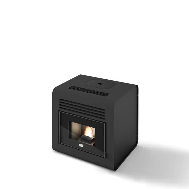 Eva Calòr Stufa a pellet HERMES 901671900 finitura nero Nuovo Arrivo
