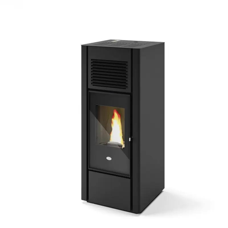 Eva Calòr Stufa a pellet GIUSY 9016048300 finitura nero Di Tendenza