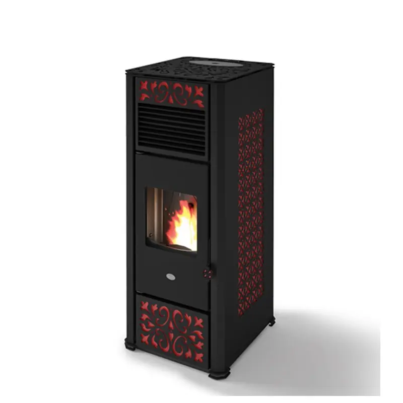 Promo Stagionale Eva Calòr Stufa a pellet GEMMA 901679300 finitura rosso