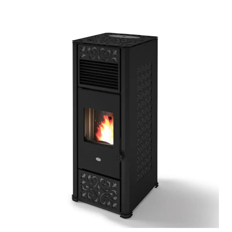 Sconto Eva Calòr Stufa a pellet GEMMA 901679400 finitura nero