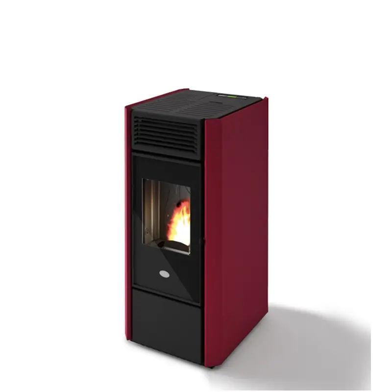 Reso Gratuito Eva Calòr Stufa a pellet MILLY 901646100 finitura rosso