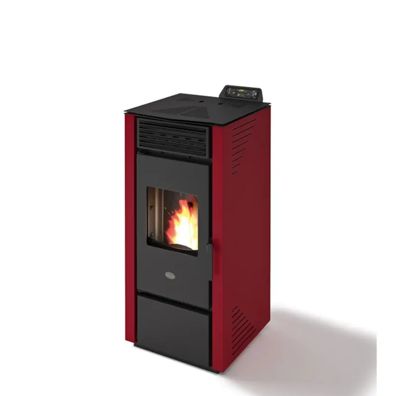 Novità Eva Calòr Stufa a pellet PAOLA 901683500 finitura rosso