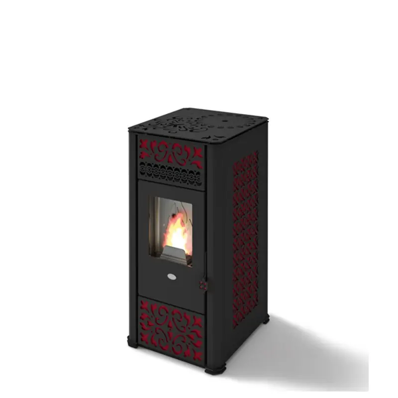 Offerta Speciale Eva Calòr Stufa a pellet LUCILLA 901670300 finitura rosso