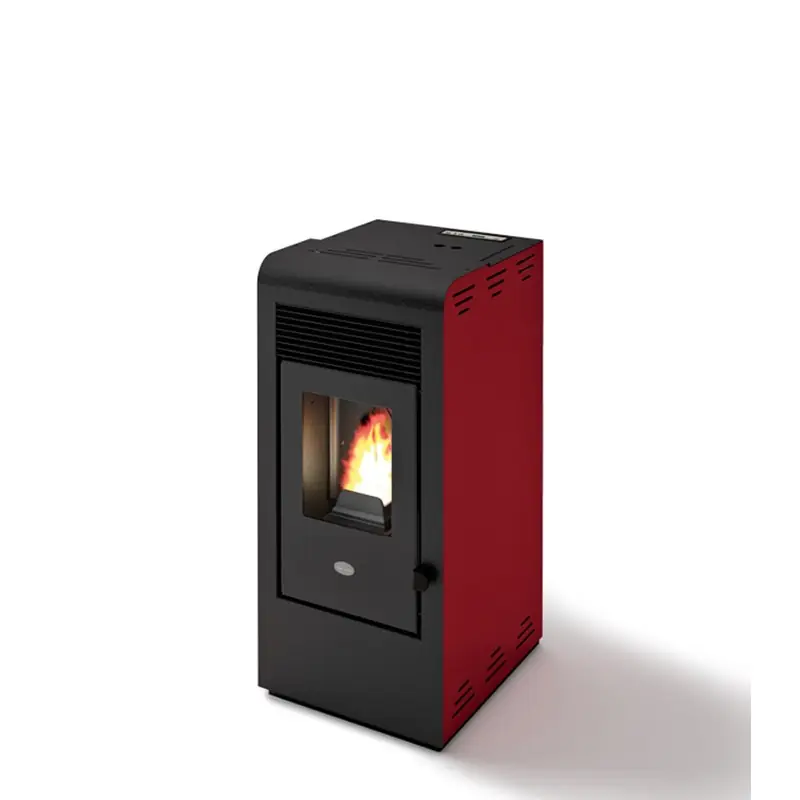 Direttamente Dal Produttore Eva Calòr Stufa a pellet RITA 901647700 finitura rosso