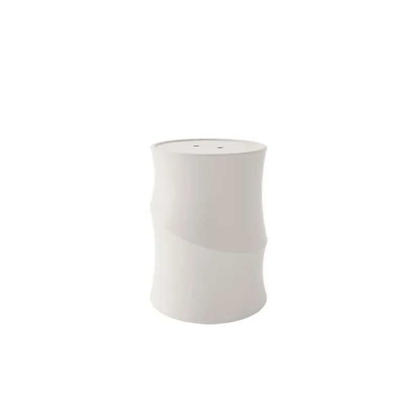 Eva Calòr Vaso spirale portapellet 2910107200 finitura bianco Popolare