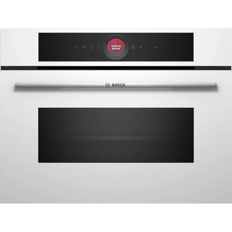 Spedizione Espresso PRONTA CONSEGNA - Bosch Forno compatto combinato microonde da incasso CMG7241W1 finitura bianco da 60 cm - Serie 8