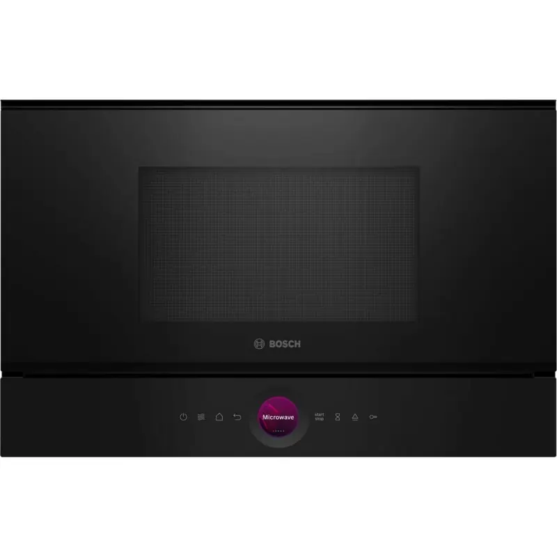 Bestseller PRONTA CONSEGNA - Bosch Forno microonde da incasso BFL7221B1 finitura nero da 60 cm - Serie 8