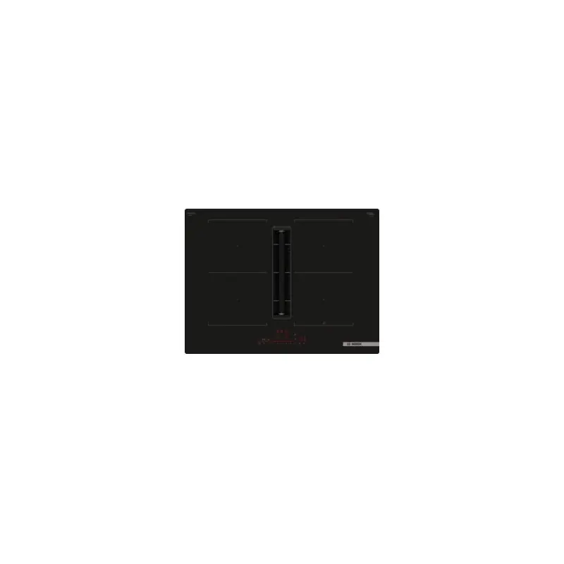 Compra Adesso PRONTA CONSEGNA - Bosch Piano cottura a induzione con cappa integrata PVQ711H26E finitura nero da 70 cm - Serie 6