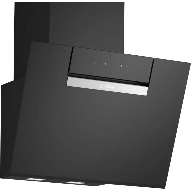 PRONTA CONSEGNA - Bosch Cappa a parete DWK67FN60 finitura vetro nero da 60 cm - Serie 4 Pagamento Sicuro