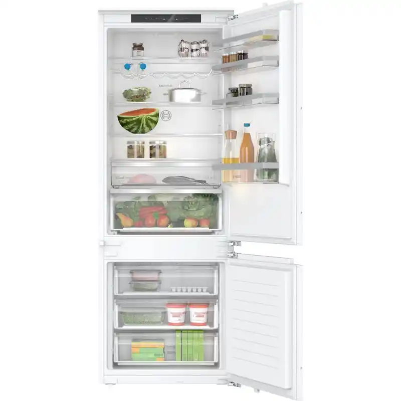 Nuova Collezione Bosch Frigorifero combinato da incasso KBN96VSE0 finitura bianco da 71 cm - Serie 4
