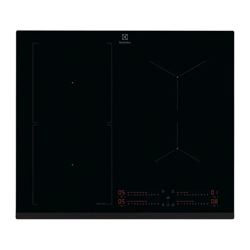 Vendita Finale PRONTA CONSEGNA - Electrolux Piano cottura a induzione EIS62453 in vetroceramica nero da 60 cm