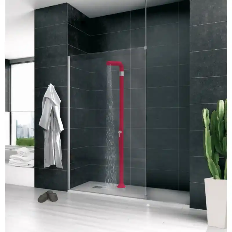 Promozione Arkema Doccia tradizionale Funny Yang in polietilene in diverse finiture da h. 210 cm