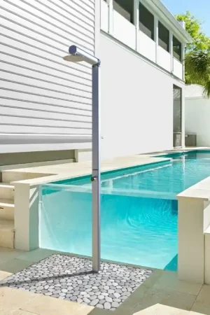 Arkema Doccia tradizionale Quick in alluminio in diverse finiture da h. 210 cm Soddisfatti O Rimborsati