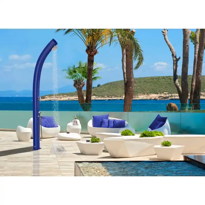 Arkema Doccia solare Jolly in alluminio in diverse finiture da h. 220 cm Occasione Imperdibile