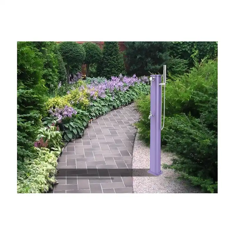 Arkema Fontana solare Jolly Go in alluminio in diverse finiture da h. 115 cm Popolare