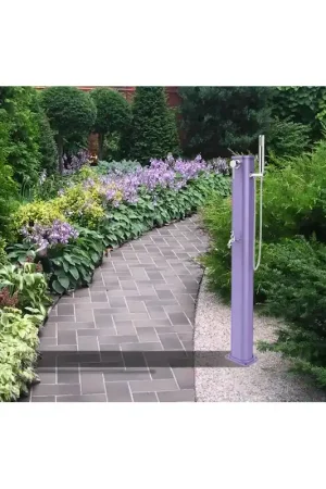 Arkema Fontana tradizionale Jolly Go in alluminio in diverse finiture da h. 115 cm Offerta Limitata