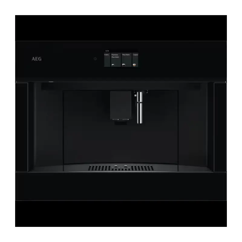 Esclusivo PRONTA CONSEGNA - AEG Macchina da caffè automatica NKC 8N7 B finitura nero lucido da 60 cm