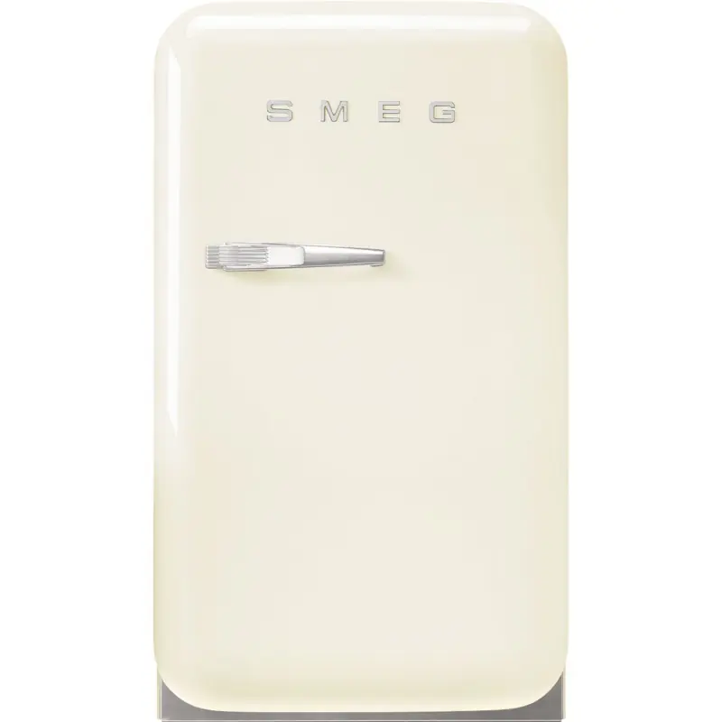 Smeg Frigorifero minibar monoporta con cerniere a destra a libera installazione FAB5RCR6 finitura panna da 41 cm Reso Gratuito