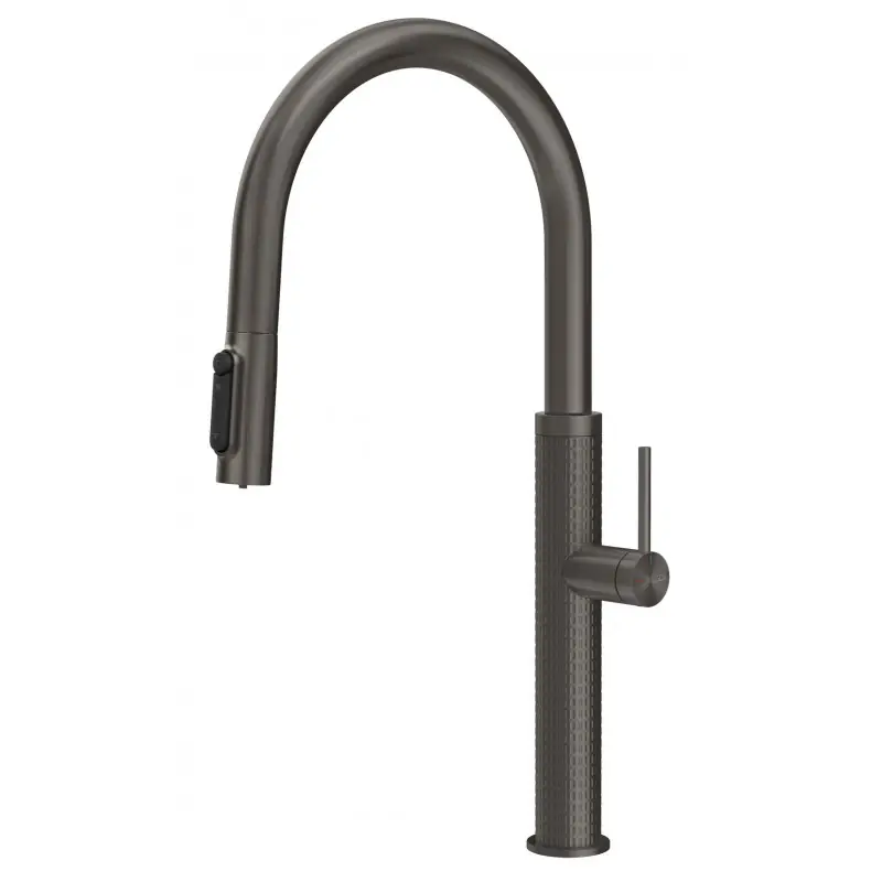 Gessi Miscelatore monocomando Meccanica 60824 707 finitura Black Metal Brushed PVD Scelto Dai Clienti