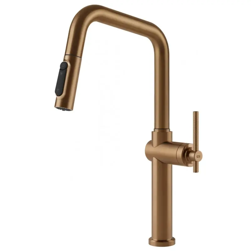 Compra Oggi Stesso Gessi Miscelatore monocomando Habito 60852 726 finitura Warm Bronze Brushed PVD
