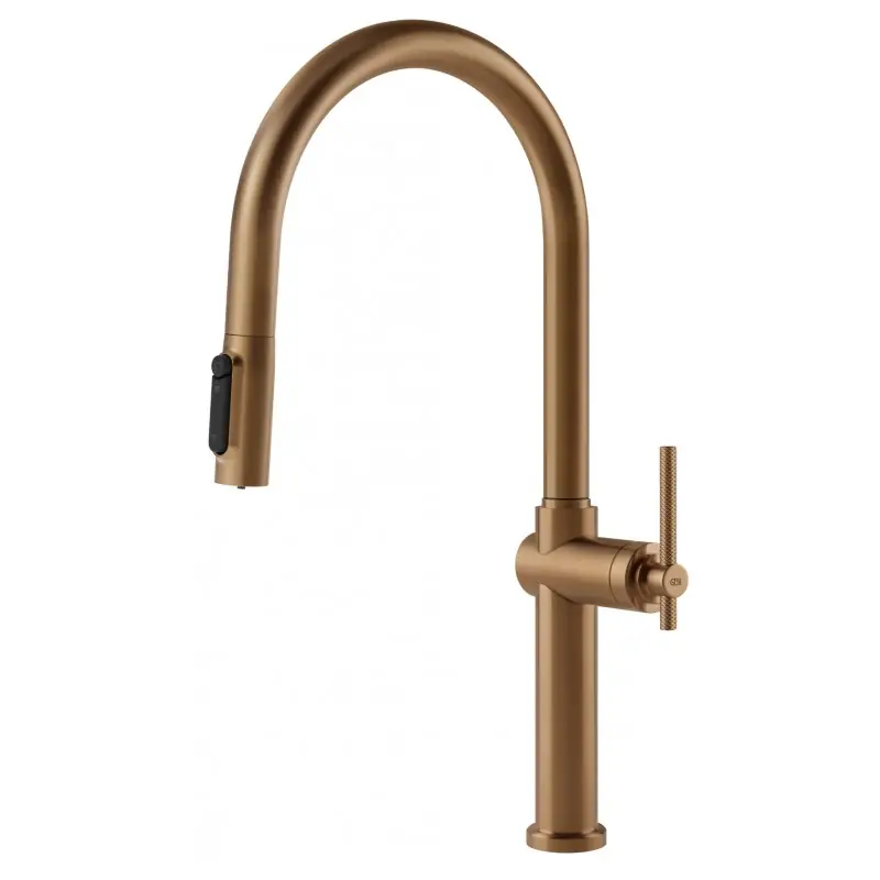 Gessi Miscelatore monocomando Habito 60872 726 finitura Warm Bronze Brushed PVD Promozione Esclusiva