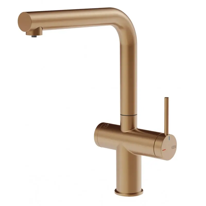 Quantità Limitata Gessi Miscelatore monocomando Inedito 60571 726 finitura Warm Bronze Brushed PVD