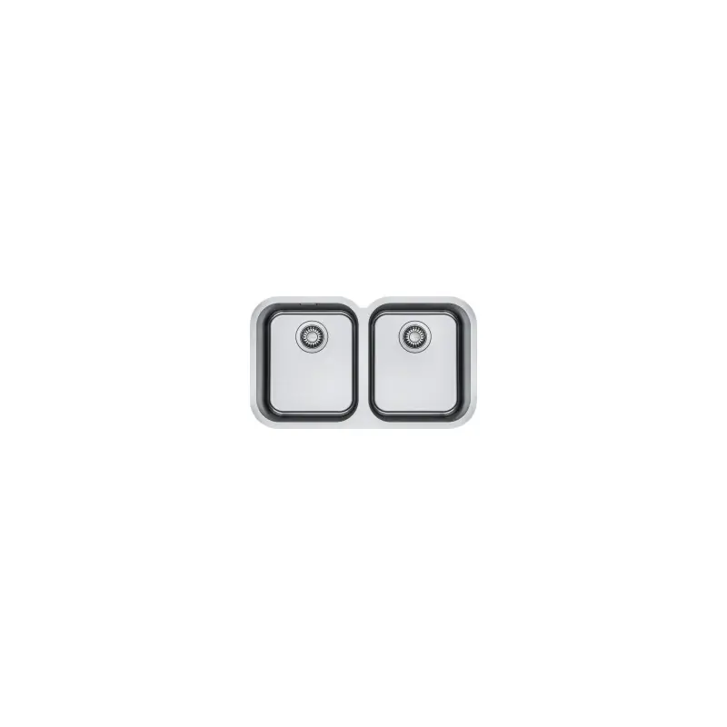 Bestseller Franke Lavello a due vasche Smart Sottotop SRX 120-34-34 122.0736.137 finitura inox da 76.2x44.6 cm