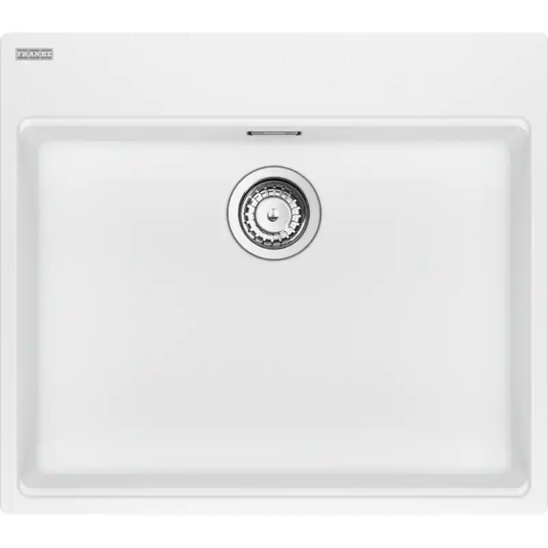 PRONTA CONSEGNA - Franke Lavello a una vasca Maris Care Sopratop MRG 610-60 C 114.0734.271 finitura fragranite bianco da 63.5x55.9 cm Esclusivo