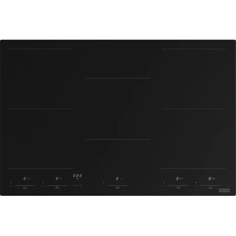 PRONTA CONSEGNA - Franke Piano cottura a induzione Mythos K-Link Black Matt FMY 805 I F KL MB 108.0733.617 in vetro black matt da 77 cm Prezzo Di Fabbrica