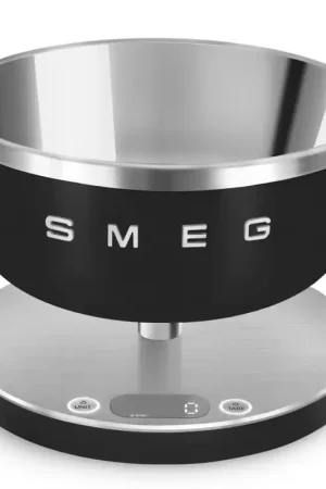 Vendita Finale Smeg Bilancia da cucina digitale KSC01BLMWW finitura nero