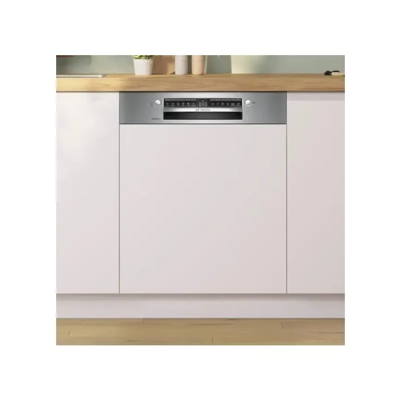 Occasione Imperdibile Bosch Lavastoviglie a incasso parziale SMI4ETS08E con frontalino inox da 60 cm - Serie 4