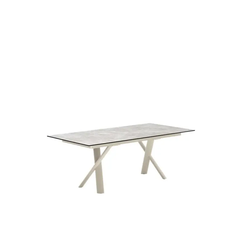Connubia Tavolo allungabile Master CB4867-R 200 con struttura in metallo e piano in ceramica da 200(280)x100 cm Prezzo Basso
