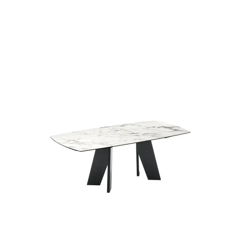 Prezzo Di Fabbrica Connubia Tavolo allungabile Victor CB4868-S 165 con struttura in frassino e piano a scelta da 165(240)x100 cm