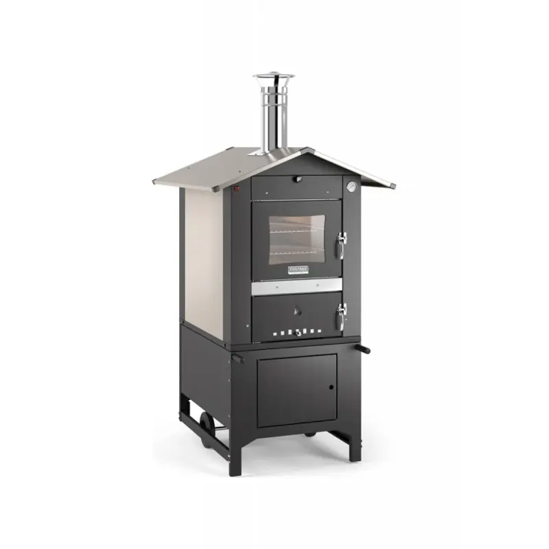 Consegna Rapida Fontana Forno da esterno a legna PEOPLE in diverse dimensioni Cottura Indiretta