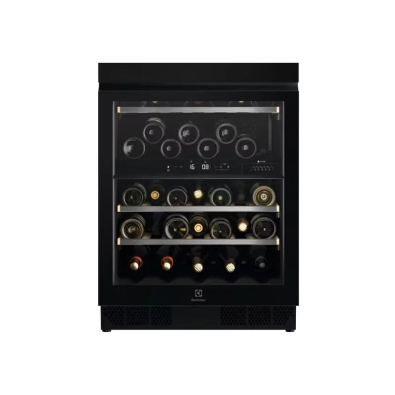 Electrolux Cantina vino da incasso EWUD140B8B finitura Intuit Matt nero opaco da 60 cm Più Venduto