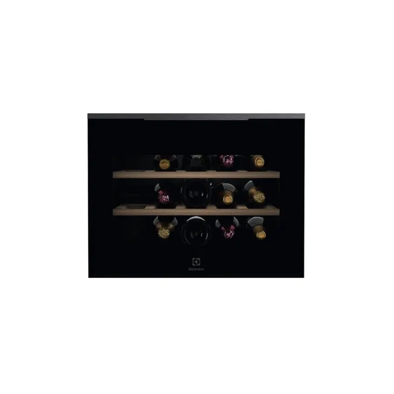 Prezzo Ridotto PRONTA CONSEGNA - Electrolux Cantina vino da incasso KBW6H finitura vetro Pure Black da 60 cm