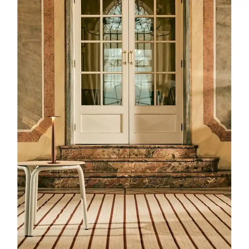 Super Prezzo Unopiù Tappeto da esterno Tropea finitura righe terracotta da 200x300 cm