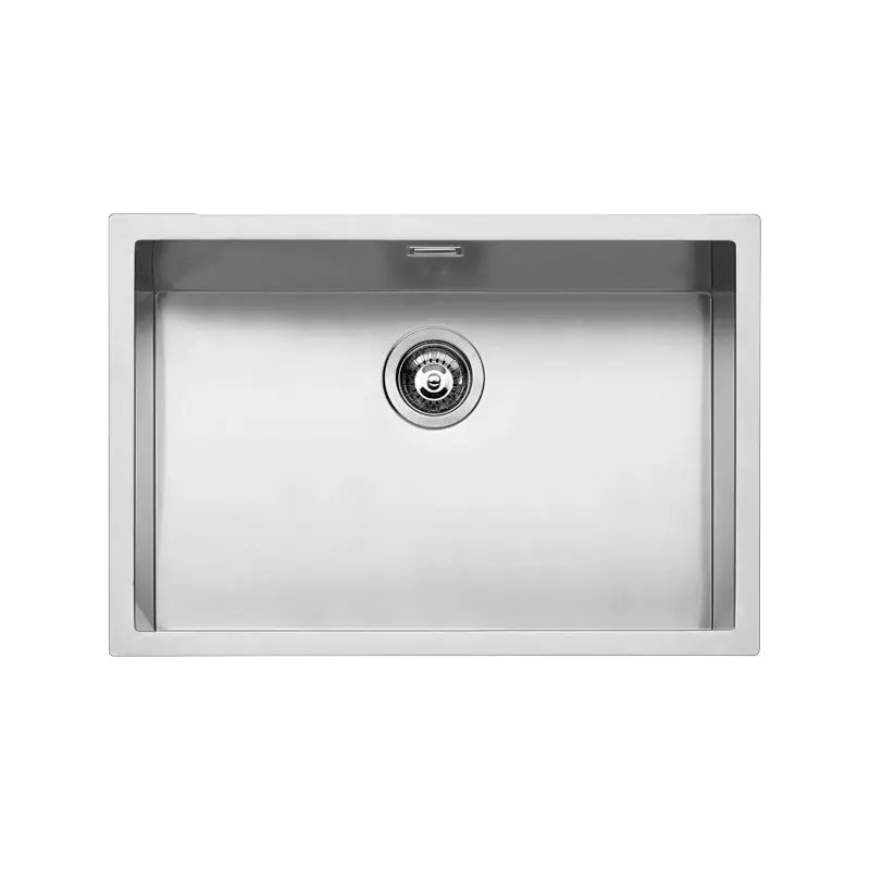 Barazza Lavello una vasca sottotop Quadra R15 1X6240S finitura acciaio inox satinato da 62x40cm Economico