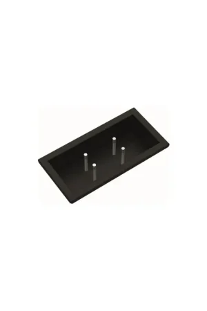 A Buon Prezzo Barazza Vaschetta cieca con scolapiatti con pioli 1CSPFN in acciaio inox nero opaco con fenix da 28 cm