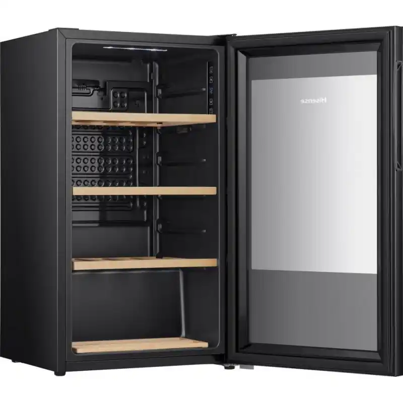 Ultima Occasione PRONTA CONSEGNA - Hisense Cantina vino a libera installazione RW12D4NWG0 finitura nero da 48 cm
