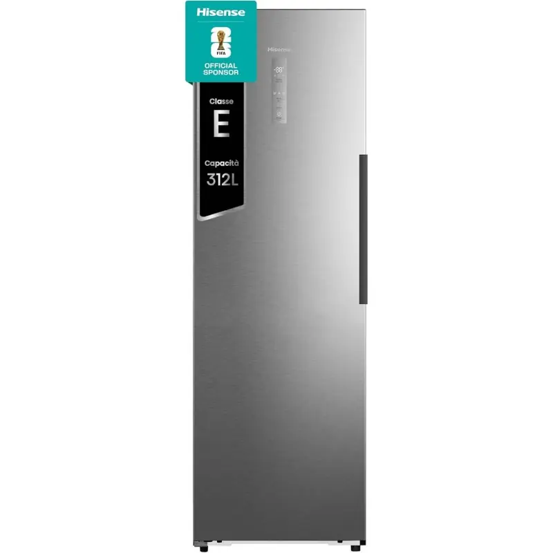 Hisense Congelatore monoporta a libera installazione FT3K310SEIE finitura inox da 60 cm Prezzo Basso