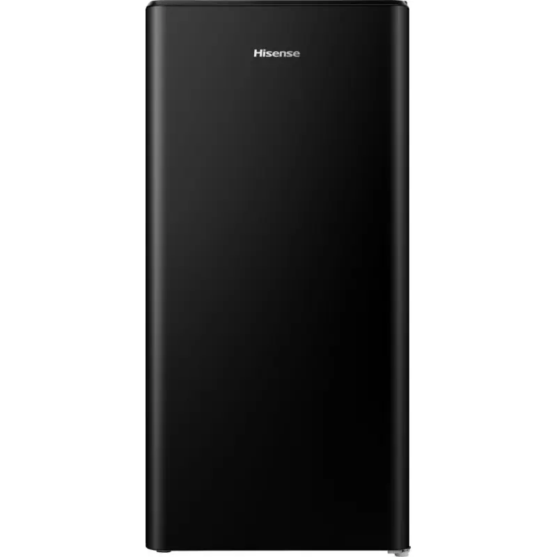 PRONTA CONSEGNA - Hisense Frigorifero monoporta con vano congelatore a libera installazione RR198D4ABE finitura nero da 52 cm Prezzo Di Fabbrica