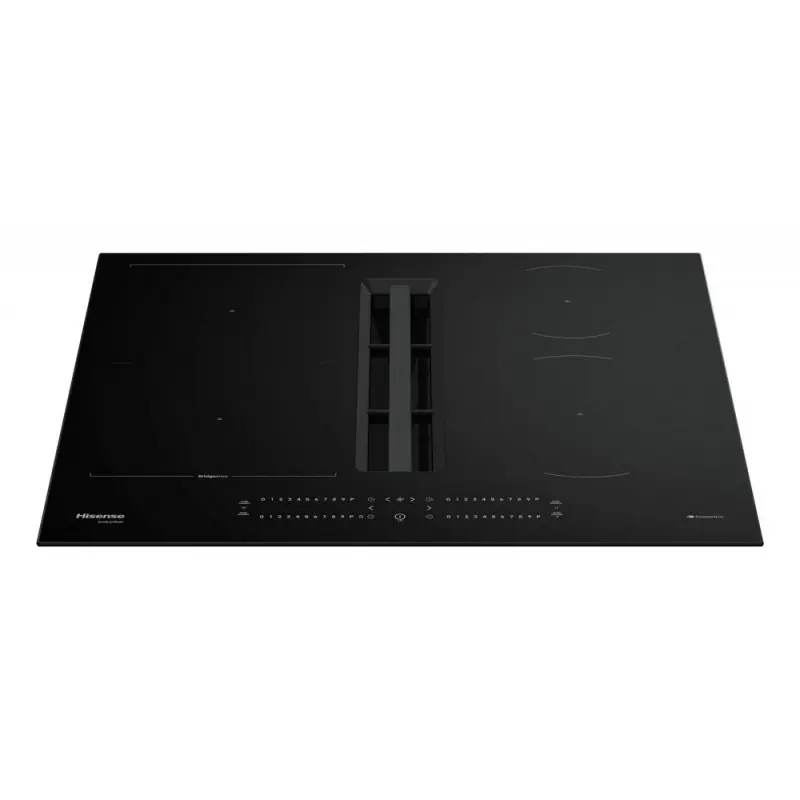 Bestseller PRONTA CONSEGNA - Hisense Piano cottura a induzione con cappa integrata HEH6432BSCWF in vetroceramica nero da 60 cm