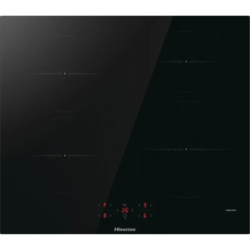PRONTA CONSEGNA - Hisense Piano cottura a induzione HI601FM in vetroceramica nero da 60 cm Ultime Pezzi